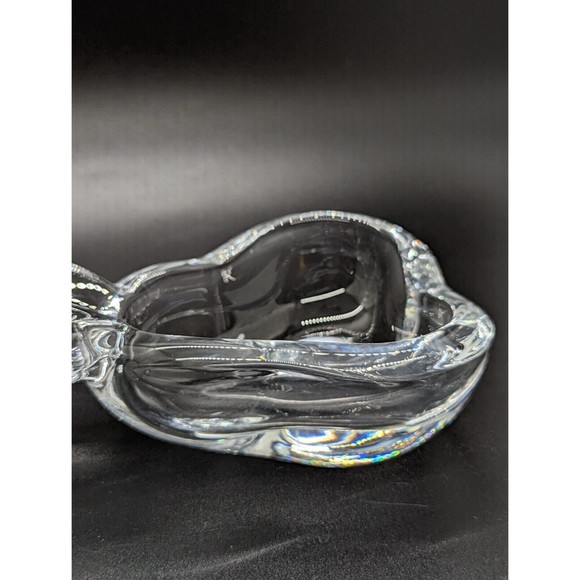 Art Vannes France Crystal Pear Ashtray, Trinket/Candy Dish, Paperweight *READ!* - Picture 3 of 14